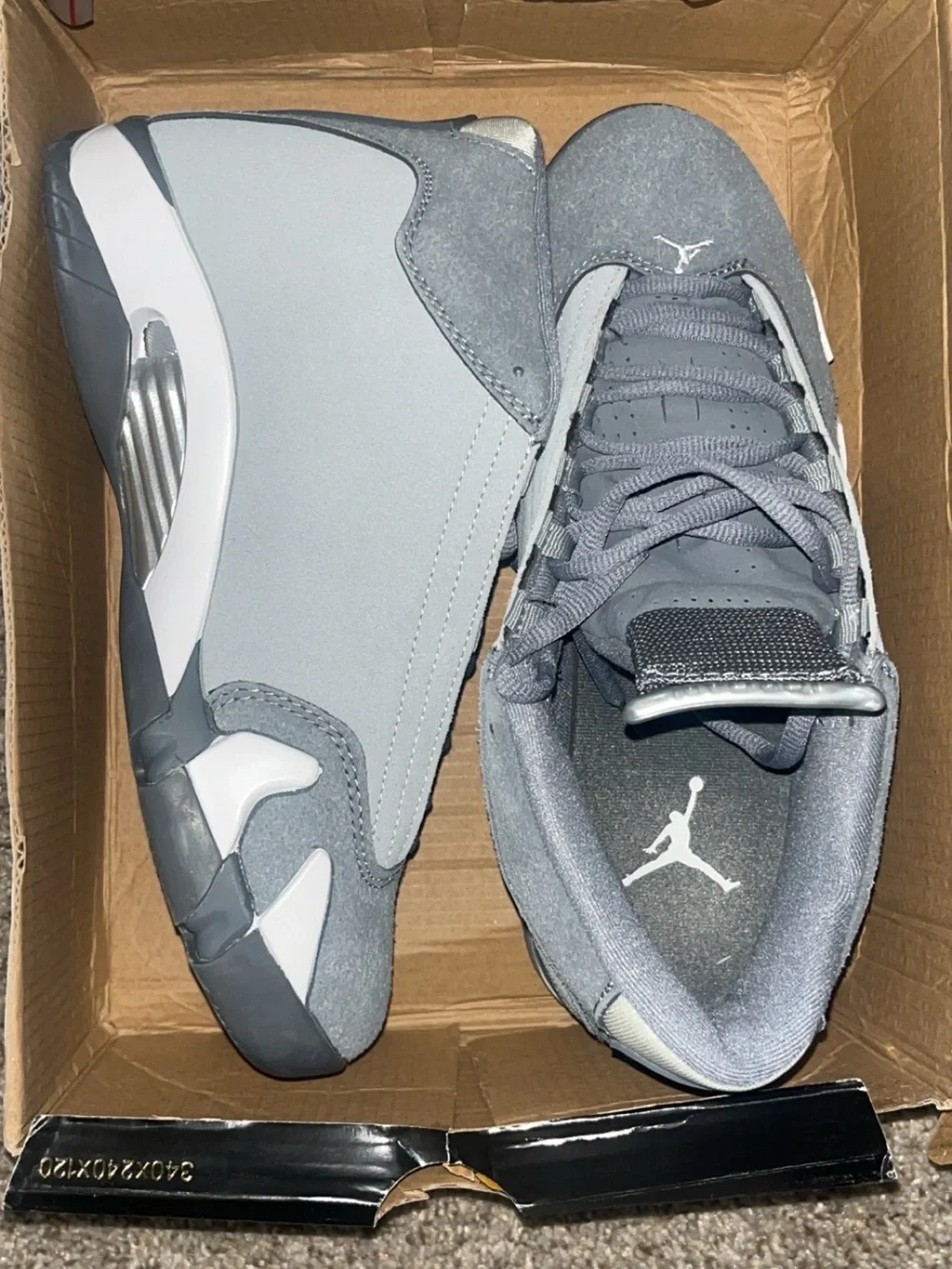 Jordan Men’s Low-Top Sneakers in Gray